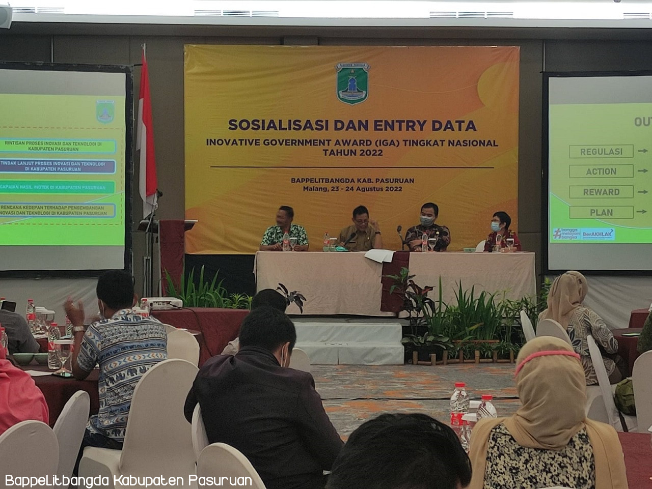 Kejar Peringkat Nasional Bidang INOTEK Bappelitbangda Gelar Entry Data Kegiatan Inovasi dan Teknologi