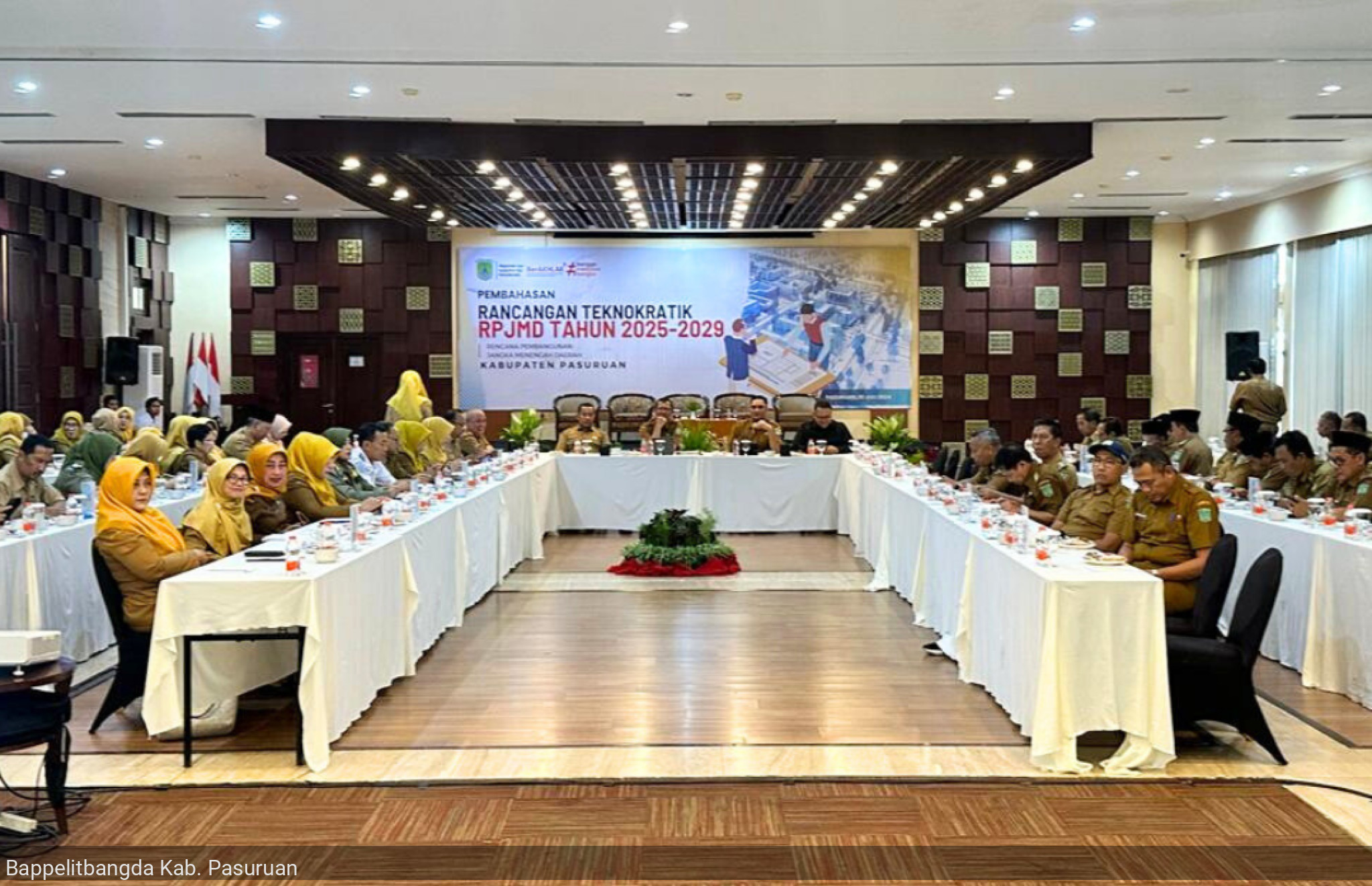 Pembahasan Rancangan Teknokratik RPJMD Tahun 2025-2029 Kabupaten Pasuruan