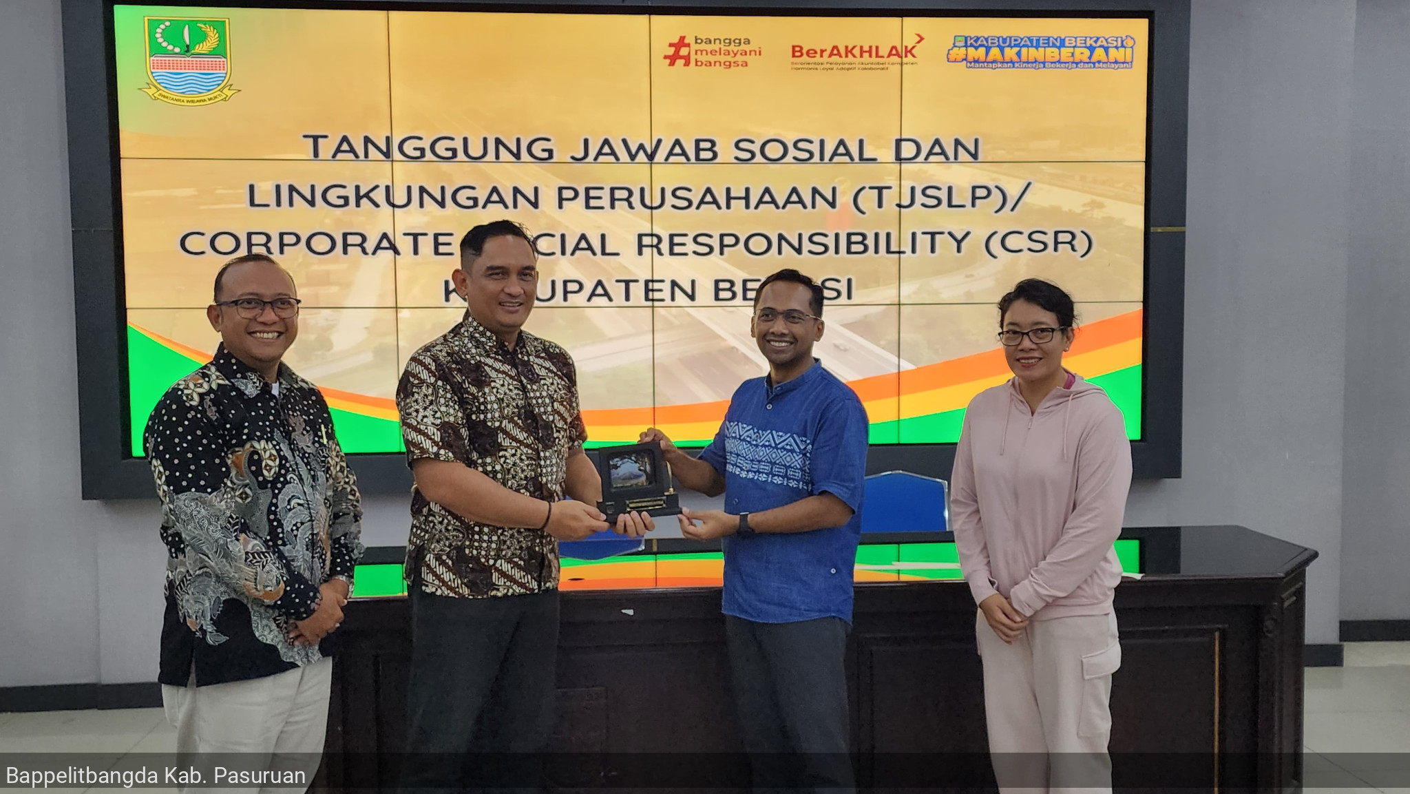 Komparasi Ke Bappeda Bekasi Terkait Penyusunan Naskah Akademik dan Ranperda Tanggung Jawab Sosial dan Lingkungan Badan Usaha (CSR)